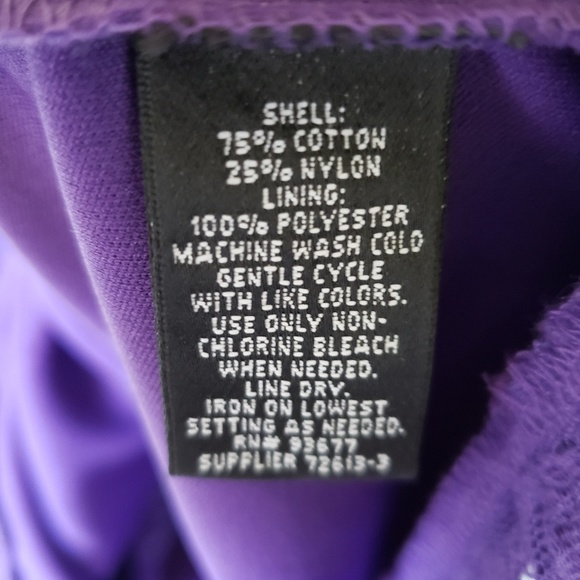 Nicole Miller Purple lace pencil dress lined sz 12 - Picture 7 of 7